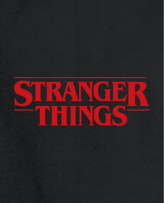 Džemperis Stranger things logo